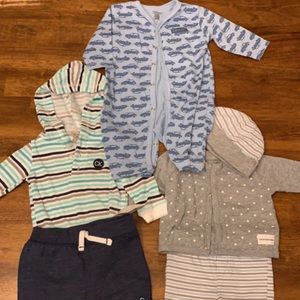 Calvin Klein 0-3 month outfits